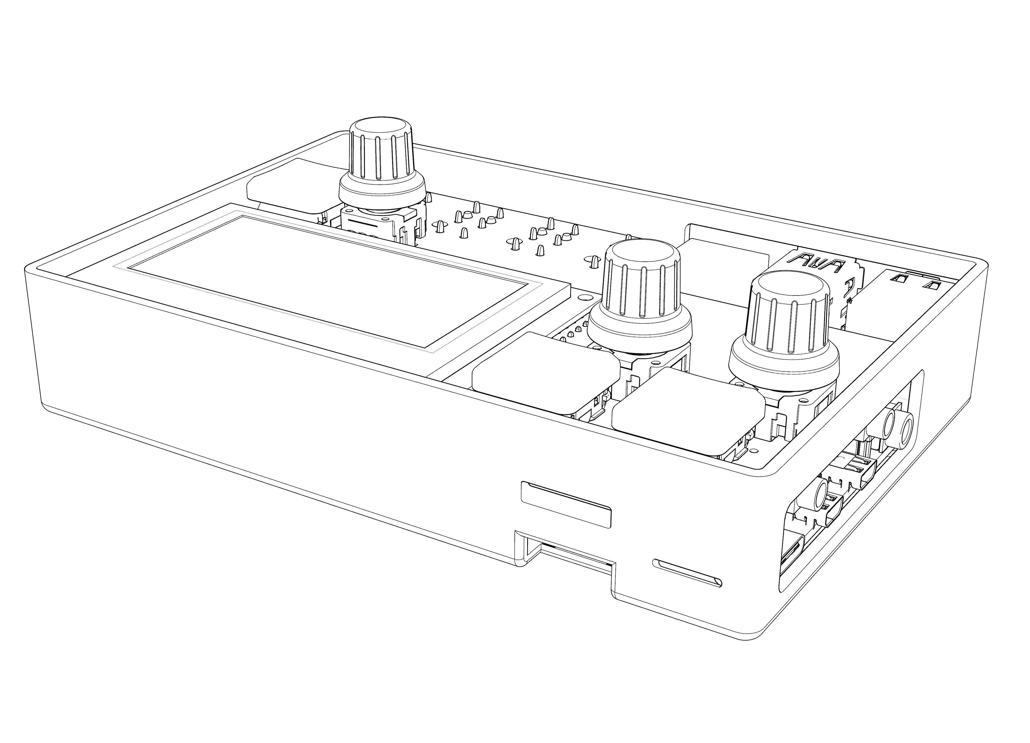 shieldXL - DIY norns synthesizer kit – denki oto shop