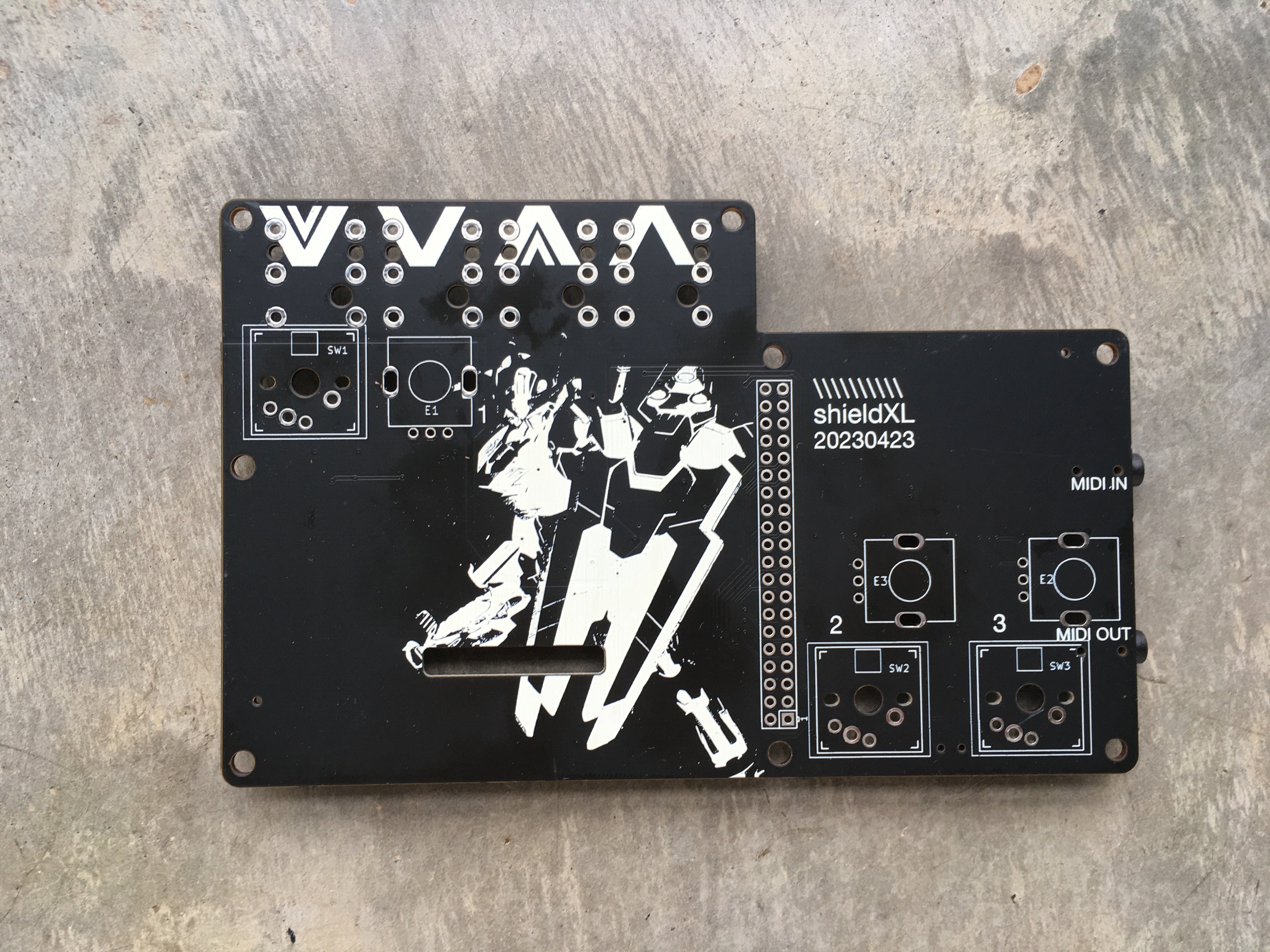 shieldXL - DIY norns synthesizer kit – denki oto shop
