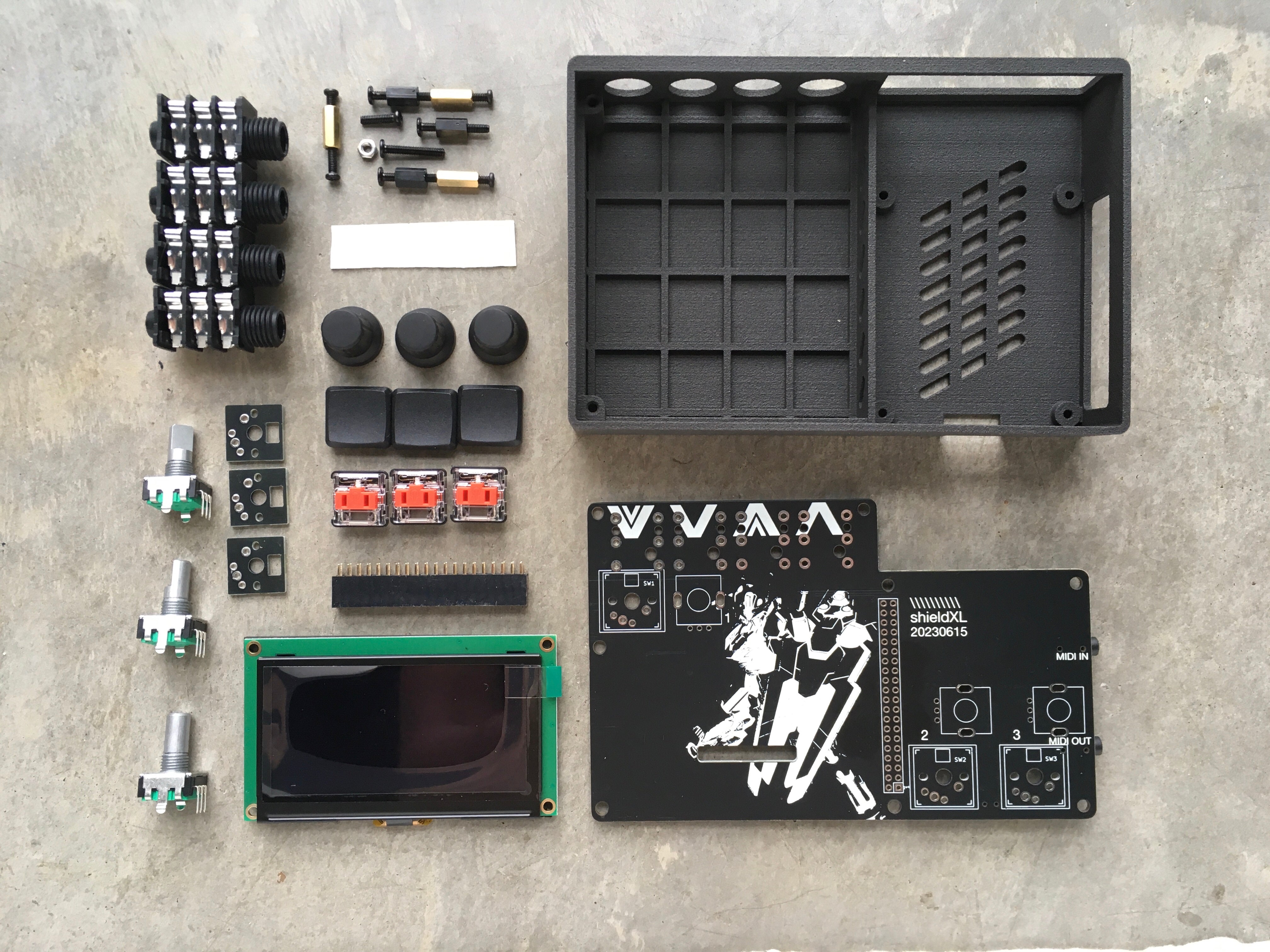 DTM・DAW norns shield shieldXL - DIY norns synthesizer kit – denki oto shop